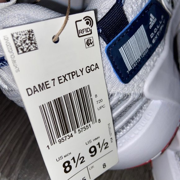 Adidas Dame 7 EXTPLY GCA USA Damian Lillard Basketball Shoes Men GW2946 NEW main image 5